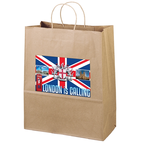 Eco Citation - Kraft-Brown Shopper - ColorVista