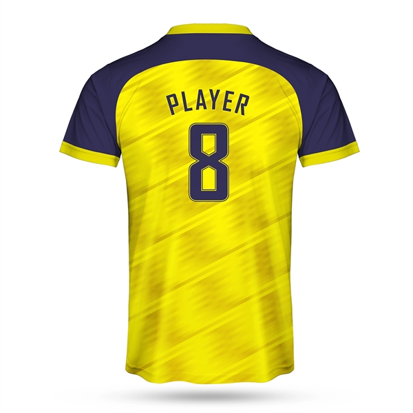 Custom Performance Personalized Rib Neck Soccer Jersey - Custom Performance Personalized Rib Neck Soccer Jersey - Image 6 of 6