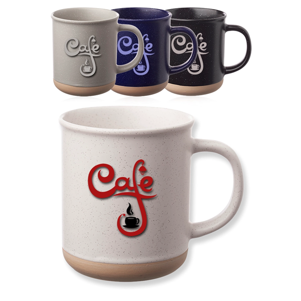 13.5 oz Aurora Speckled Clay Coffee Mug - 13.5 oz Aurora Speckled Clay Coffee Mug - Image 0 of 3