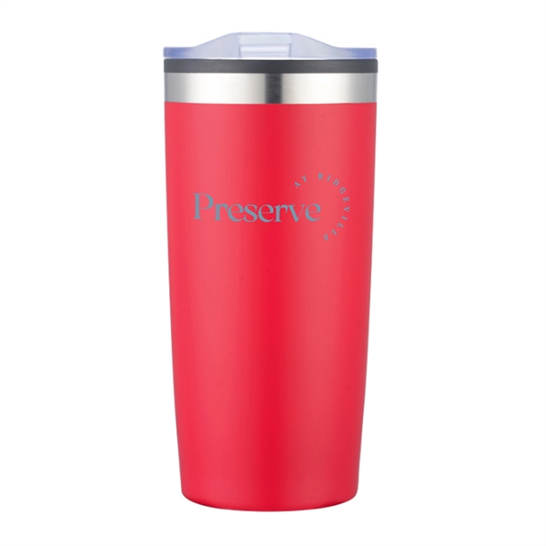 20 oz. Travel Stainless Vacuum Insulated Coffee Cup w/ lid - 20 oz. Travel Stainless Vacuum Insulated Coffee Cup w/ lid - Image 5 of 13
