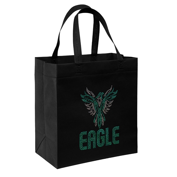 Liberty™- USA Made Non-Woven Tote - Sparkle - Liberty™- USA Made Non-Woven Tote - Sparkle - Image 3 of 25
