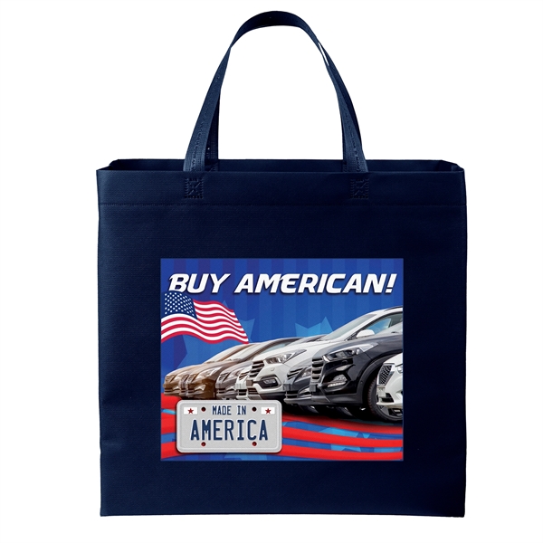 Patriot™- USA Made Non-Woven Tote - ColorVista - Patriot™- USA Made Non-Woven Tote - ColorVista - Image 4 of 25