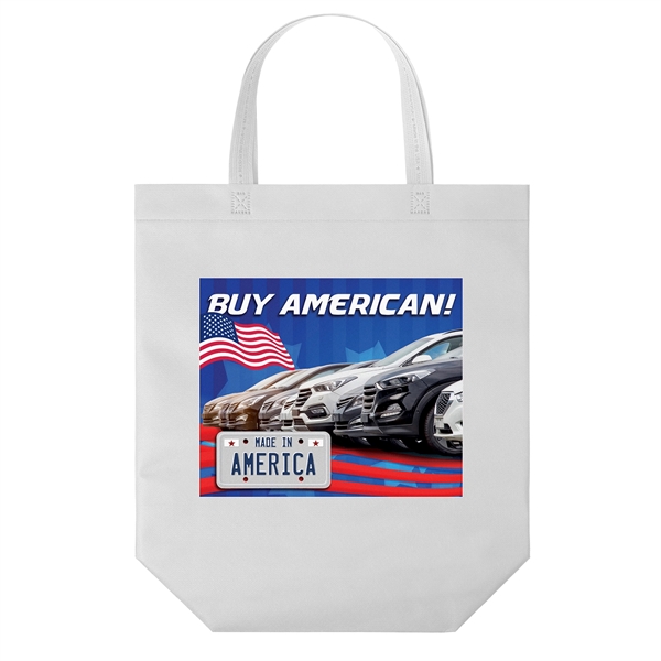 Patriot™- USA Made Non-Woven Tote - ColorVista - Patriot™- USA Made Non-Woven Tote - ColorVista - Image 10 of 25