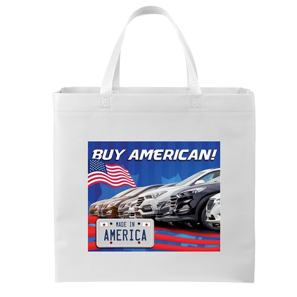 Patriot™- USA Made Non-Woven Tote - ColorVista - Patriot™- USA Made Non-Woven Tote - ColorVista - Image 11 of 25