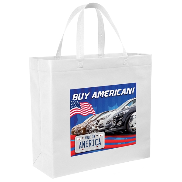 Patriot™- USA Made Non-Woven Tote - ColorVista - Patriot™- USA Made Non-Woven Tote - ColorVista - Image 12 of 25