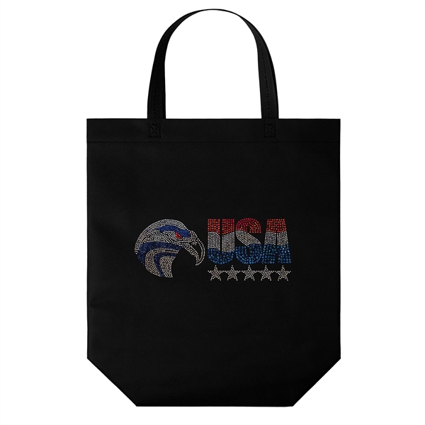 Patriot™- USA Made Non-Woven Tote - Sparkle - Patriot™- USA Made Non-Woven Tote - Sparkle - Image 9 of 25