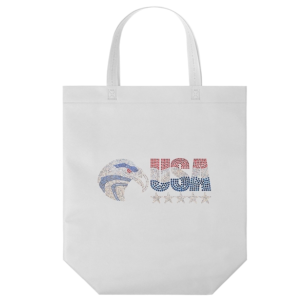 Patriot™- USA Made Non-Woven Tote - Sparkle - Patriot™- USA Made Non-Woven Tote - Sparkle - Image 10 of 25