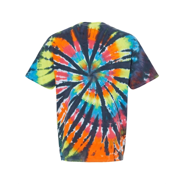 Dyenomite Rainbow Cut-Spiral Tie-Dyed T-Shirt - Dyenomite Rainbow Cut-Spiral Tie-Dyed T-Shirt - Image 11 of 12