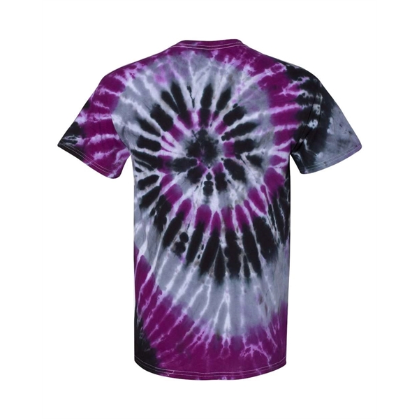 Dyenomite Youth Multi-Color Spiral Tie-Dyed T-Shirt - Dyenomite Youth Multi-Color Spiral Tie-Dyed T-Shirt - Image 10 of 16
