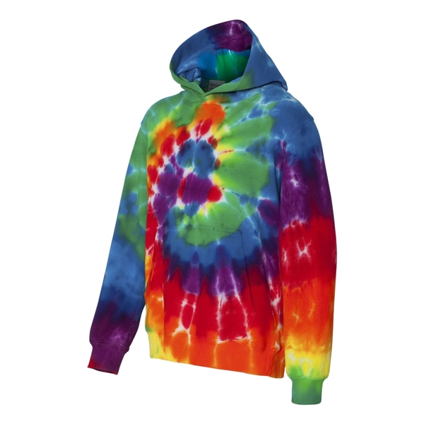 Dyenomite Youth Multi-Color Swirl Hooded Tie-Dyed Sweatshirt - Dyenomite Youth Multi-Color Swirl Hooded Tie-Dyed Sweatshirt - Image 2 of 47
