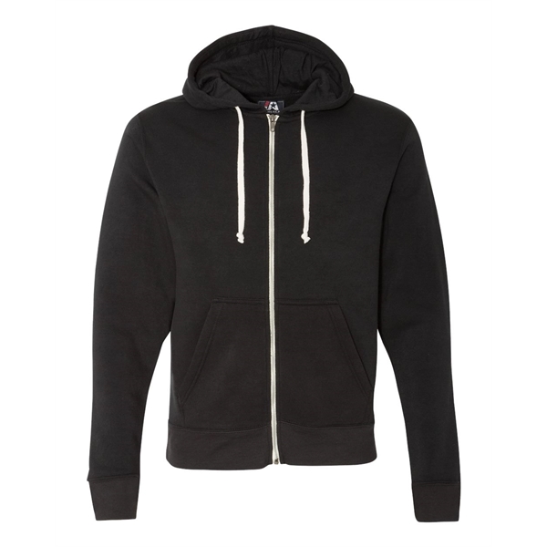 J. America Triblend Full-Zip Hooded Sweatshirt - J. America Triblend Full-Zip Hooded Sweatshirt - Image 16 of 23