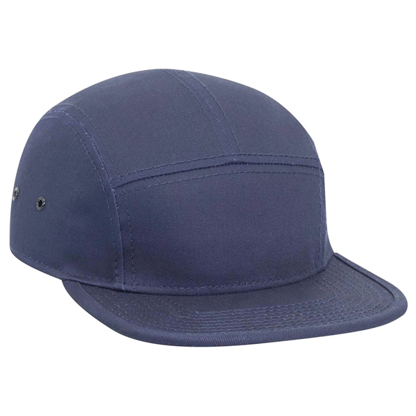 Otto 5 Panel Camper Hat, Cotton Twill - Otto 5 Panel Camper Hat, Cotton Twill - Image 3 of 3