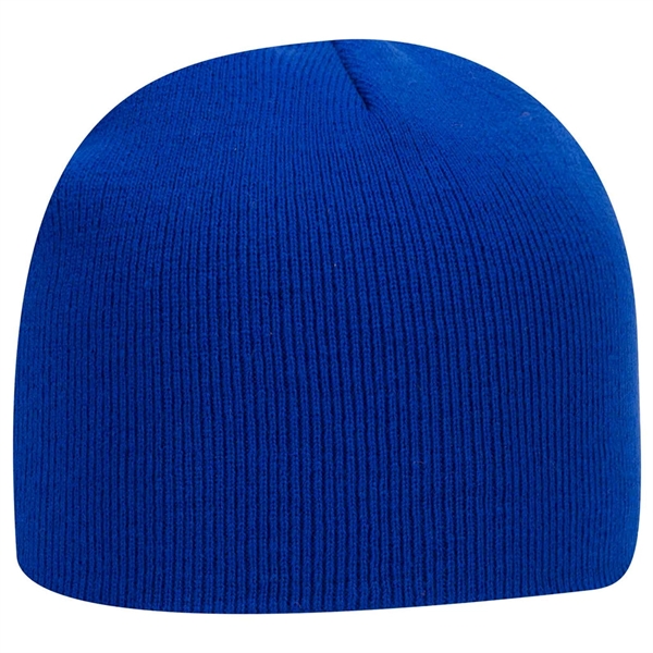 Otto 8" Classic Knit Beanie, Acrylic Knit Cap - Otto 8" Classic Knit Beanie, Acrylic Knit Cap - Image 2 of 12