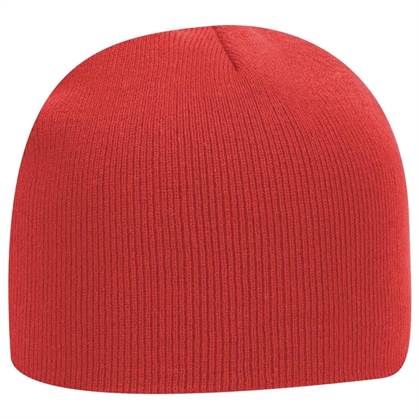 Otto 8" Classic Knit Beanie, Acrylic Knit Cap - Otto 8" Classic Knit Beanie, Acrylic Knit Cap - Image 3 of 12