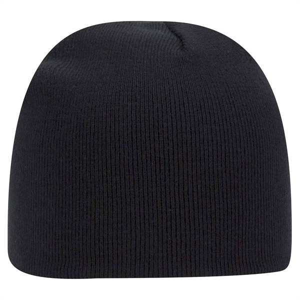 Otto 8" Classic Knit Beanie, Acrylic Knit Cap - Otto 8" Classic Knit Beanie, Acrylic Knit Cap - Image 4 of 12