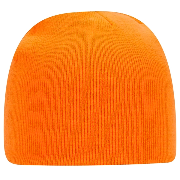 Otto 8" Classic Knit Beanie, Acrylic Knit Cap - Otto 8" Classic Knit Beanie, Acrylic Knit Cap - Image 6 of 12