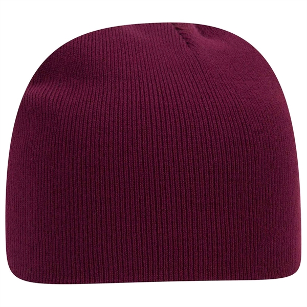 Otto 8" Classic Knit Beanie, Acrylic Knit Cap - Otto 8" Classic Knit Beanie, Acrylic Knit Cap - Image 7 of 12