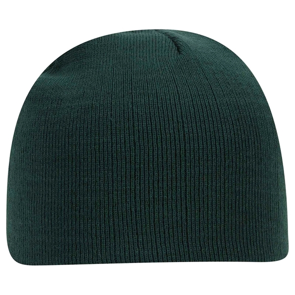 Otto 8" Classic Knit Beanie, Acrylic Knit Cap - Otto 8" Classic Knit Beanie, Acrylic Knit Cap - Image 10 of 12