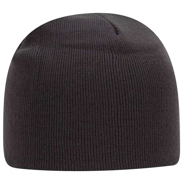 Otto 8" Classic Knit Beanie, Acrylic Knit Cap - Otto 8" Classic Knit Beanie, Acrylic Knit Cap - Image 11 of 12