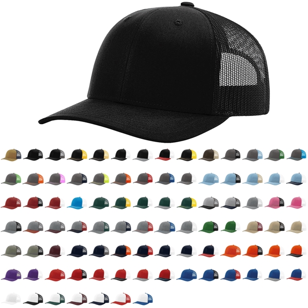 Richardson® 112 Trucker Hat Snapback Cap - Richardson® 112 Trucker Hat Snapback Cap - Image 0 of 99