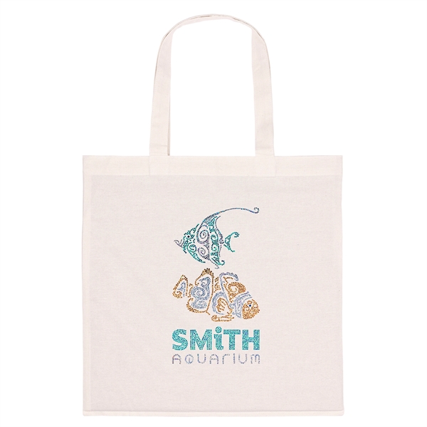 Custom Penny™- R-PET Poly-Cotton Tote - Sparkle