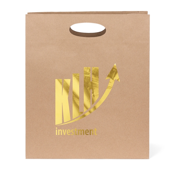 Karen Eco Die-Cut Shopper - Foil Print
