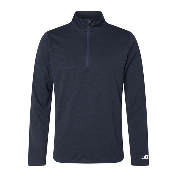 Russell Athletic Men's Striated Quarter-Zip Pullover - Russell Athletic Men's Striated Quarter-Zip Pullover - Image 4 of 18