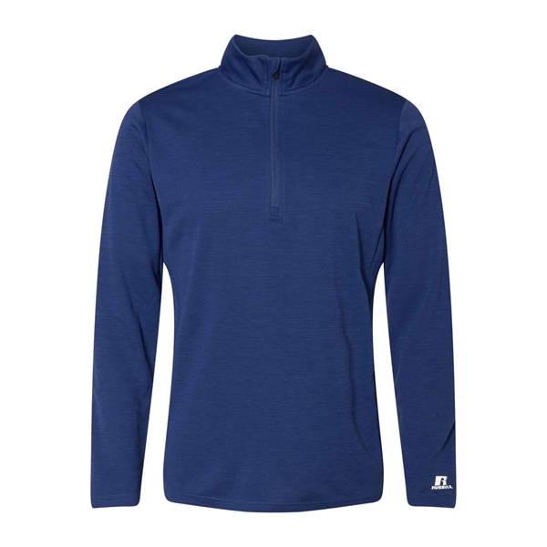 Russell Athletic Men's Striated Quarter-Zip Pullover - Russell Athletic Men's Striated Quarter-Zip Pullover - Image 9 of 18