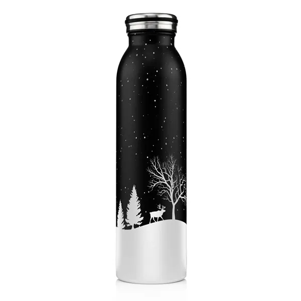 20 oz Stainless Steel double wall Rustica Bottle - 20 oz Stainless Steel double wall Rustica Bottle - Image 0 of 2