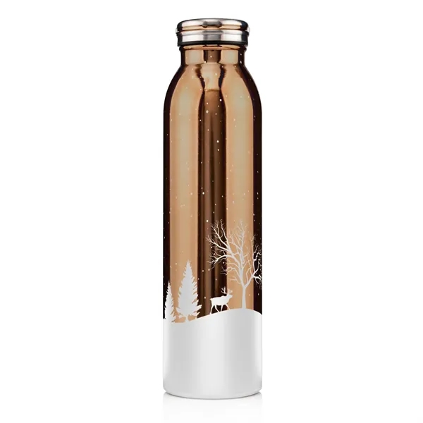 20 oz Stainless Steel double wall Rustica Bottle - 20 oz Stainless Steel double wall Rustica Bottle - Image 0 of 2