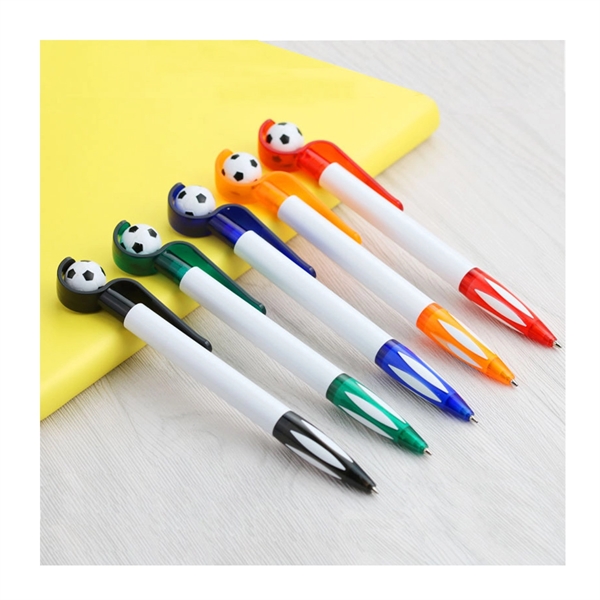Soccer Shape Ball Point Pen - Soccer Shape Ball Point Pen - Image 1 of 3