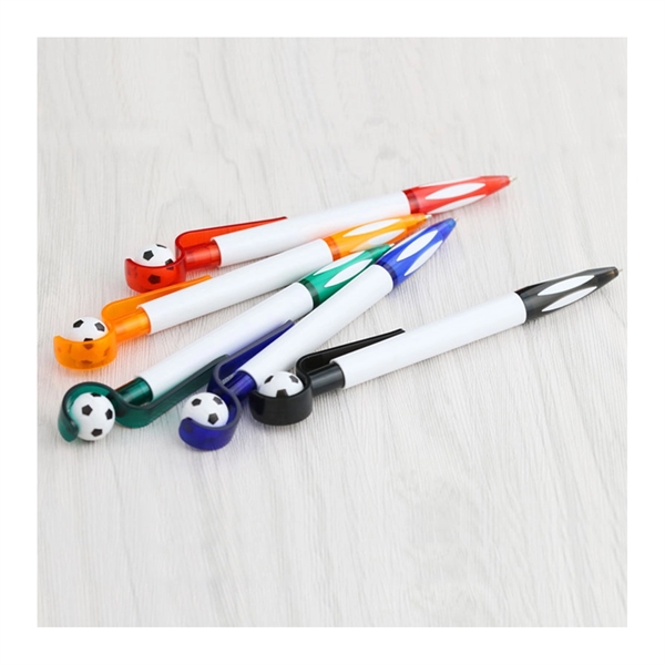 Soccer Shape Ball Point Pen - Soccer Shape Ball Point Pen - Image 2 of 3