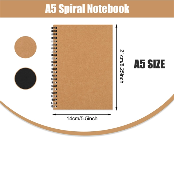 A5 Spiral Lined Notebook - A5 Spiral Lined Notebook - Image 3 of 6