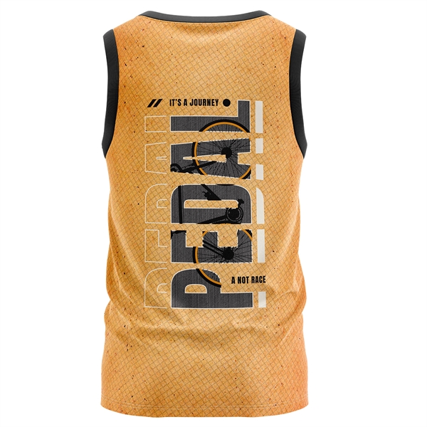Unisex 125 GSM Woven Roving Performance Sublimation Tank Top - Unisex 125 GSM Woven Roving Performance Sublimation Tank Top - Image 1 of 3
