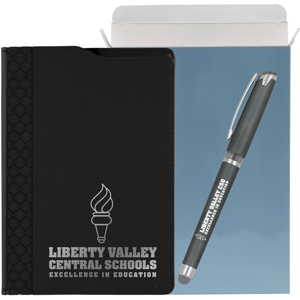 Montabella Journal & Compass Pen Gift Set