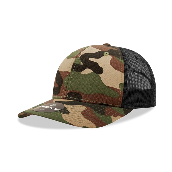 Decky® Classic Trucker Hat, Mid Pro Trucker, 6 Panel - Decky® Classic Trucker Hat, Mid Pro Trucker, 6 Panel - Image 88 of 299
