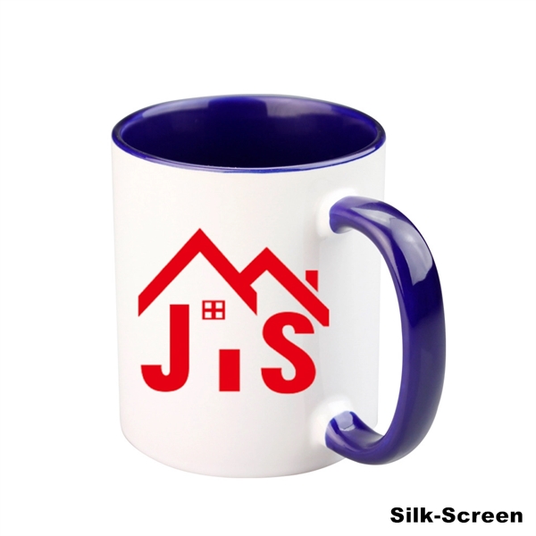12 OZ Ceramic Sublimation Mug With Inner Color And Handle - 12 OZ Ceramic Sublimation Mug With Inner Color And Handle - Image 8 of 30