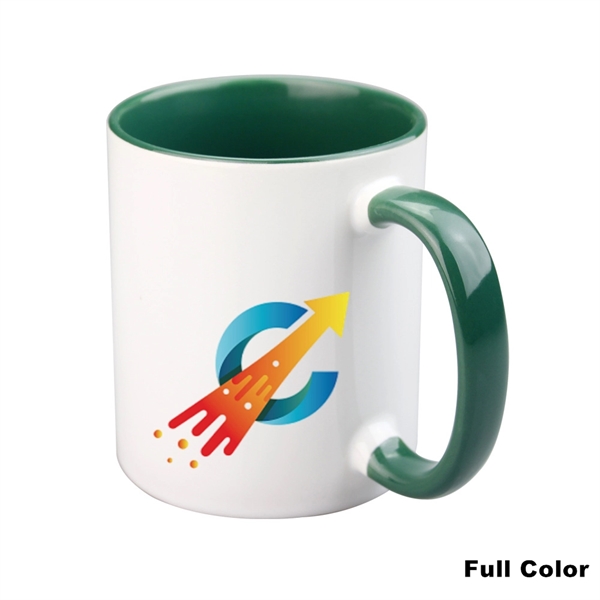 12 OZ Ceramic Sublimation Mug With Inner Color And Handle - 12 OZ Ceramic Sublimation Mug With Inner Color And Handle - Image 10 of 30