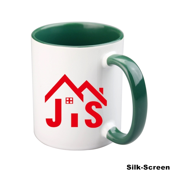 12 OZ Ceramic Sublimation Mug With Inner Color And Handle - 12 OZ Ceramic Sublimation Mug With Inner Color And Handle - Image 11 of 30