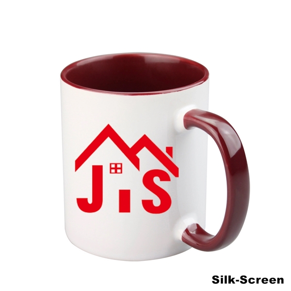 12 OZ Ceramic Sublimation Mug With Inner Color And Handle - 12 OZ Ceramic Sublimation Mug With Inner Color And Handle - Image 17 of 30
