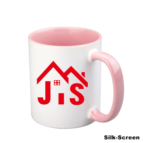 12 OZ Ceramic Sublimation Mug With Inner Color And Handle - 12 OZ Ceramic Sublimation Mug With Inner Color And Handle - Image 23 of 30