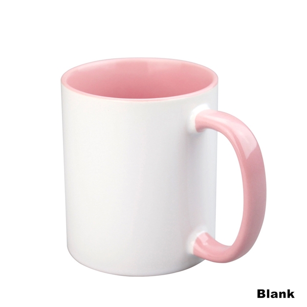 12 OZ Ceramic Sublimation Mug With Inner Color And Handle - 12 OZ Ceramic Sublimation Mug With Inner Color And Handle - Image 24 of 30