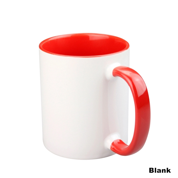 12 OZ Ceramic Sublimation Mug With Inner Color And Handle - 12 OZ Ceramic Sublimation Mug With Inner Color And Handle - Image 27 of 30