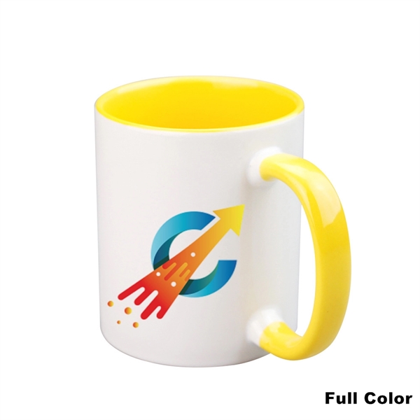 12 OZ Ceramic Sublimation Mug With Inner Color And Handle - 12 OZ Ceramic Sublimation Mug With Inner Color And Handle - Image 28 of 30