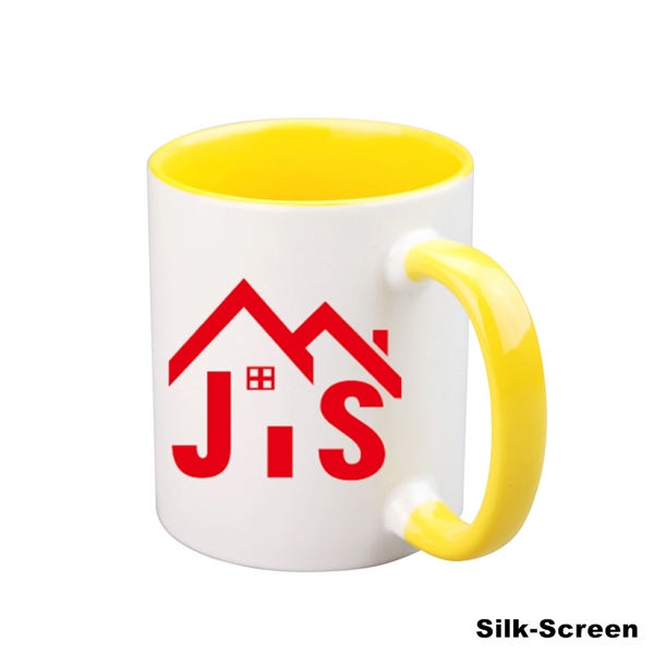 12 OZ Ceramic Sublimation Mug With Inner Color And Handle - 12 OZ Ceramic Sublimation Mug With Inner Color And Handle - Image 29 of 30