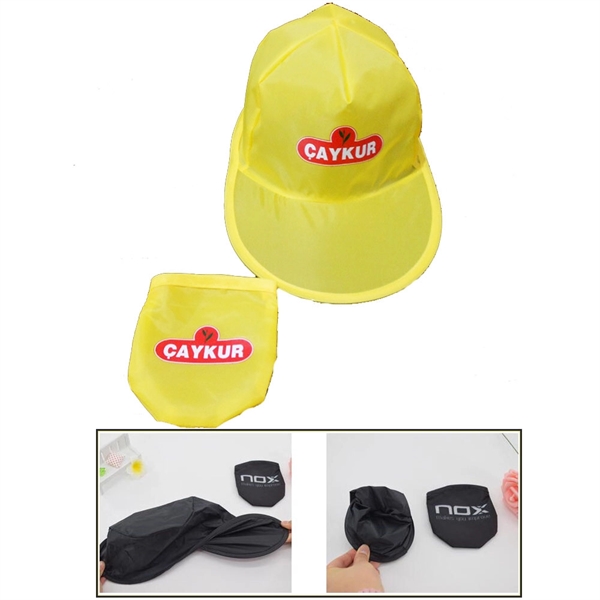 Collapsible Foldable Baseball Hat Or Cap with Pouch - Collapsible Foldable Baseball Hat Or Cap with Pouch - Image 0 of 10