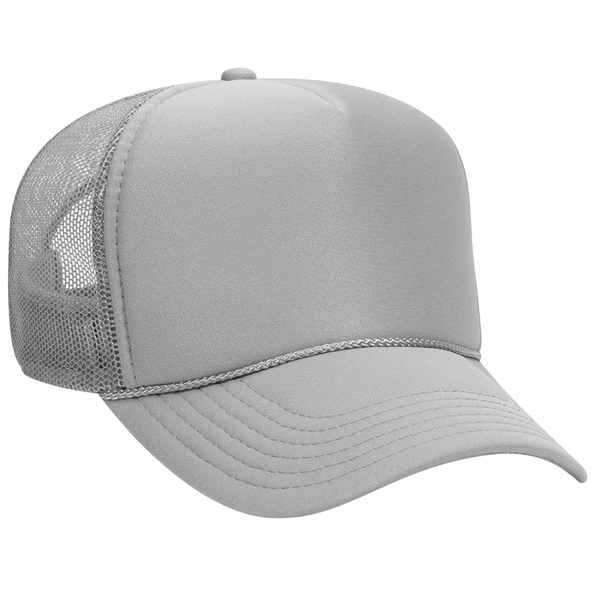 Otto 5 Panel Mid Profile Foam Trucker Hat, Mesh Back - Otto 5 Panel Mid Profile Foam Trucker Hat, Mesh Back - Image 9 of 19