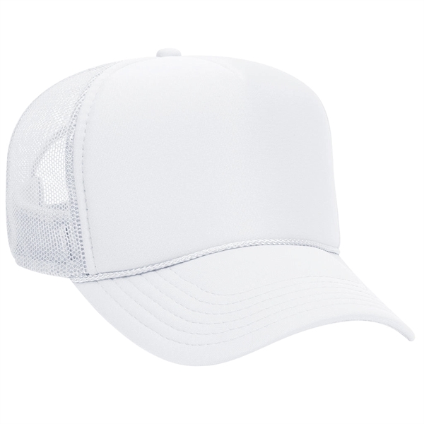 Otto 5 Panel Mid Profile Foam Trucker Hat, Mesh Back - Otto 5 Panel Mid Profile Foam Trucker Hat, Mesh Back - Image 10 of 19