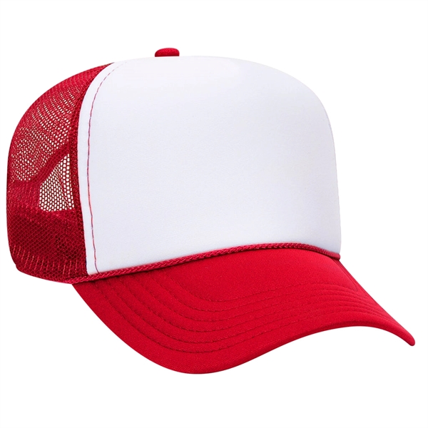 Otto 5 Panel Mid Profile Foam Trucker Hat, Mesh Back - Otto 5 Panel Mid Profile Foam Trucker Hat, Mesh Back - Image 14 of 19