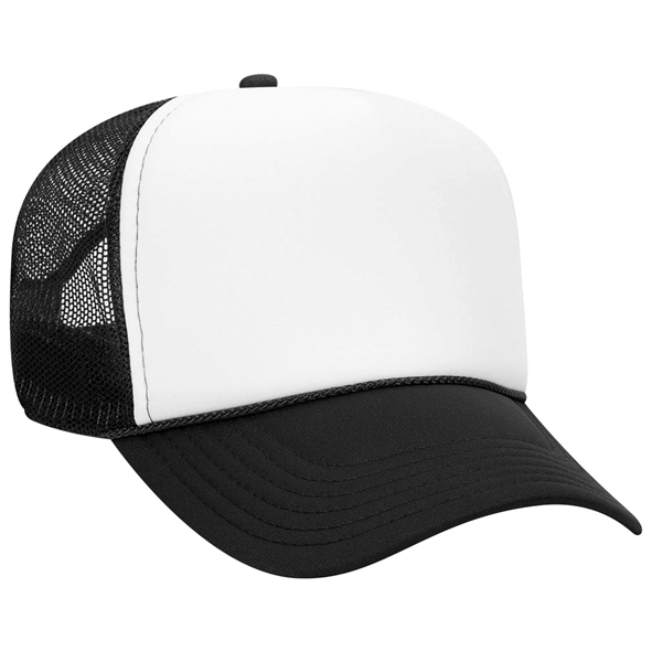 Otto 5 Panel Mid Profile Foam Trucker Hat, Mesh Back - Otto 5 Panel Mid Profile Foam Trucker Hat, Mesh Back - Image 15 of 19